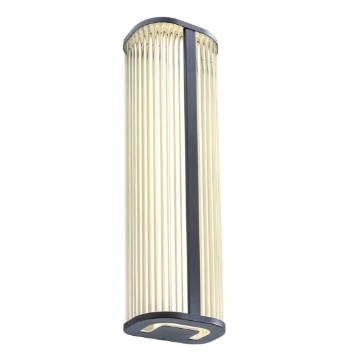 Immagine di Applique Nera In Vetro Da Bagno IP44 Led 20w 3000k 4000k Redo