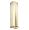 Immagine di Applique Ottone Con Vetro Trasparente 60cm IP44 Led 20w CCT Redo