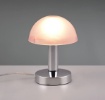 Immagine di Lumetto Cromato Con Vetro Bianco Touch on/off Trio Fynn II