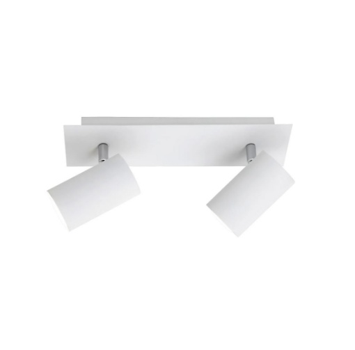 Immagine di Lampada Con Faretti Direzionabili 2 Luci Da Soffitto Marley Bianco Trio