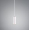 Immagine di Lampada Pendente Cilindro Bianco Marley Led GU10 Trio Lighting