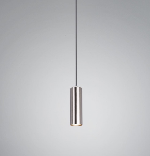 Immagine di Sospensione Marley Cilindro Nichel Per Penisola Trio Lighting
