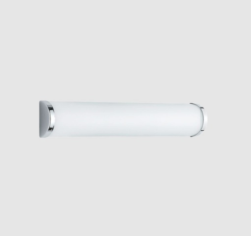 Immagine di Applique Vetro Bianco Per Bagno 40cm Cromo Xavi 3xE14 Trio Lighting