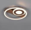 Immagine di Plafoniera Horus Caffe Cerchi Led 22w 3000k Trio