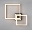 Immagine di Plafoniera Geometrica Nera 3 Quadrati Led 32w 3000k Camino Trio