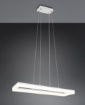 Immagine di Lampadario Led Rettangolo Bianco Per Tavolo 27w 4000k Camino Trio