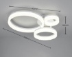 Immagine di Plafoniera Led 3 Cerchi Bianchi 32w 4000k Scope Trio Lighting