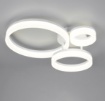 Immagine di Plafoniera Led 3 Cerchi Bianchi 32w 4000k Scope Trio Lighting