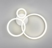 Immagine di Plafoniera Led 3 Cerchi Bianchi 32w 4000k Scope Trio Lighting