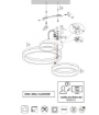Immagine di Plafoniera Led 3 Cerchi Bianchi 32w 4000k Scope Trio Lighting