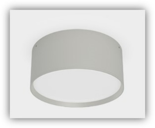 Immagine di Plafoniera Compatta Bianca 15 cm IP44 Alis Led 18w CCT 2700k-4000k ACB