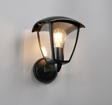 Immagine di Applique Esterna Lanterna Nera Venta IP44 Trio Lighting