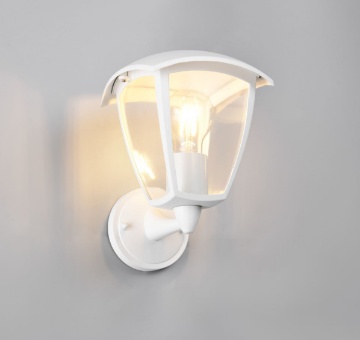Immagine di Applique Esterno IP44 Lanterna Bianca E27 Venta Trio Lighting