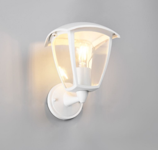 Immagine di Applique Esterno IP44 Lanterna Bianca E27 Venta Trio Lighting