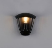 Immagine di Applique Da Esterno Nero Con Vetro Venta IP44 Trio Lighting