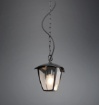 Immagine di Lampada A Sospensione Esterna Lanterna Nera Venta IP44 Trio Lighting