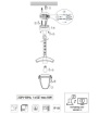 Immagine di Sospensione Per Esterno Lanterna Bianca Venta IP44 Trio Lighting