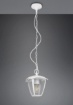 Immagine di Sospensione Per Esterno Lanterna Bianca Venta IP44 Trio Lighting