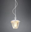 Immagine di Sospensione Per Esterno Lanterna Bianca Venta IP44 Trio Lighting