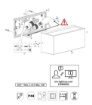 Immagine di Applique Esterna Biemissione Rettangolare Effetto Legno 2xE14 Mayenne Trio