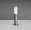 Immagine di Lampioncino Da Giardino Trioto Cilindro Grigio Nichel 45 cm Trio Lighting