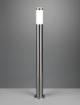 Immagine di Paletto Cilindro Grigio Nichel Da Giardino Trioto Trio Lighting