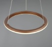 Immagine di Lampadario Rotondo Moka Amador Led CCT 34w Dimmerabile Trio