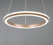 Immagine di Lampadario Rotondo Moka Amador Led CCT 34w Dimmerabile Trio