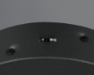 Immagine di Plafoniera Cerchio Nero Led 34w CCT 2700k-4000k Switch Dimmer Amador Trio