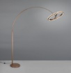 Immagine di Piantana ad Arco Led 21w Dimmerabile Moka Amador Trio
