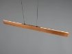 Immagine di Lampadario In Legno Da Tavolo Led CCT Dimmerabile Edgewood Trio