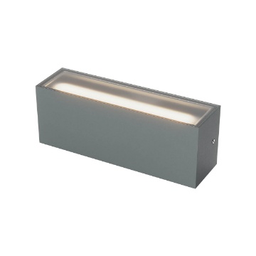 Immagine di Applique Esterna 30 cm Biemissione Led CCT 40w IP65 Limas Redo