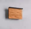 Immagine di Applique Legno Decorativa Led 3000k Switch Dimmer Kalea Trio
