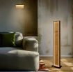 Immagine di Applique Legno Kalea Led 3000k Dimmerabile Trio