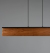 Immagine di Lampadario Legno Kalea Led 39w 3000k Dimmerabile Trio