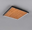 Immagine di Plafoniera Quadrata Legno Led Dimmerabile 41w 3000k Kalea Trio
