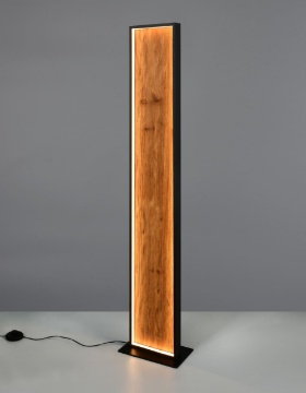 Immagine di Piantana Led Dimmerabile in Legno 35w 3000k Kalea Trio