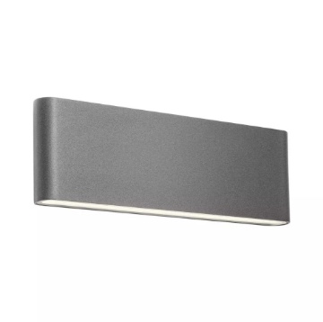 Immagine di Applique Esterno Sottile Klippe 28cm Biemissione Led 24w 3000k Redo