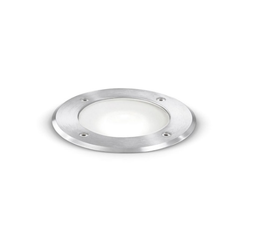 Immagine di Segnapassi Rotondo Incasso Pavimento Esterno IP67 Orientabile GES272 Gea Led