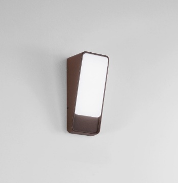 Immagine di Applique Moderna Per Esterno Corten IP65 Led 3000k