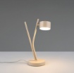 Immagine di Lampada Da Comodino Moderna Beige Led Gx53 Coda Trio