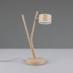 Immagine di Lampada Da Comodino Moderna Beige Led Gx53 Coda Trio