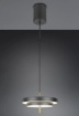 Immagine di Sospensione Nero Oro Per Tavolo Keaton Led Luce Regolabile Trio