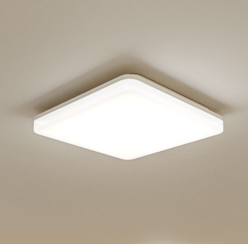 Immagine di Plafoniera Quadrata Kora Led 25w Con Switch CCT IP40 Beneito