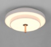 Immagine di Plafoniera Keaton Grigio Led CCT Dimmerabile Trio