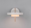 Immagine di Applique Elegante Grigio Oro Keaton Led Luce Regolabile CCT Trio