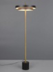 Immagine di Piantana Keaton Nero Oro Led 21w Luce Regolabile Per Soggiorno Trio
