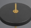 Immagine di Piantana Keaton Nero Oro Led 21w Luce Regolabile Per Soggiorno Trio