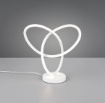 Immagine di Abat Jour Moderna Led 4000k Design Curvo Bianco Lando Trio