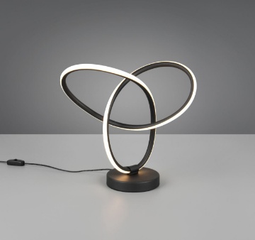 Immagine di Abat Jour Da Comodino Curva Led 8w 3000k Lando Trio